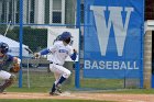 Baseball vs CGA  Wheaton College Baseball vs Coast Guard Academy during game one of the NEWMAC semi-finals playoffs. - (Photo by Keith Nordstrom) : Wheaton, baseball, NEWMAC